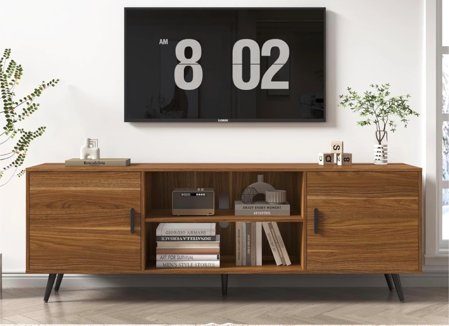 NEW Mid-Century Modern TV Stand