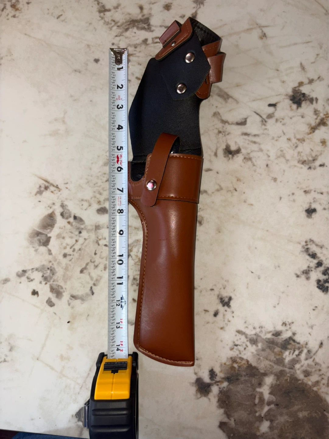 Brown Leather Holster with Belt Loop - photo 3