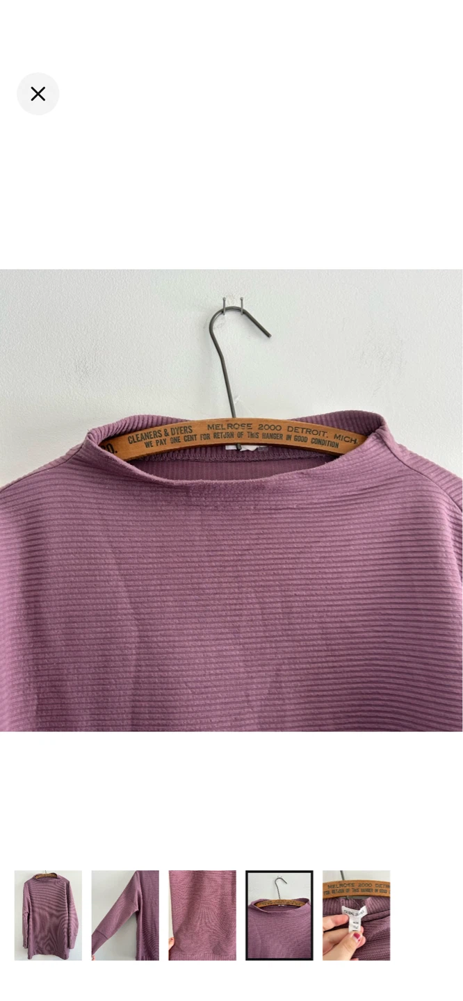 Tribal Jeans Mock Neck Ribbed Sweatshirt - M/M - photo 4