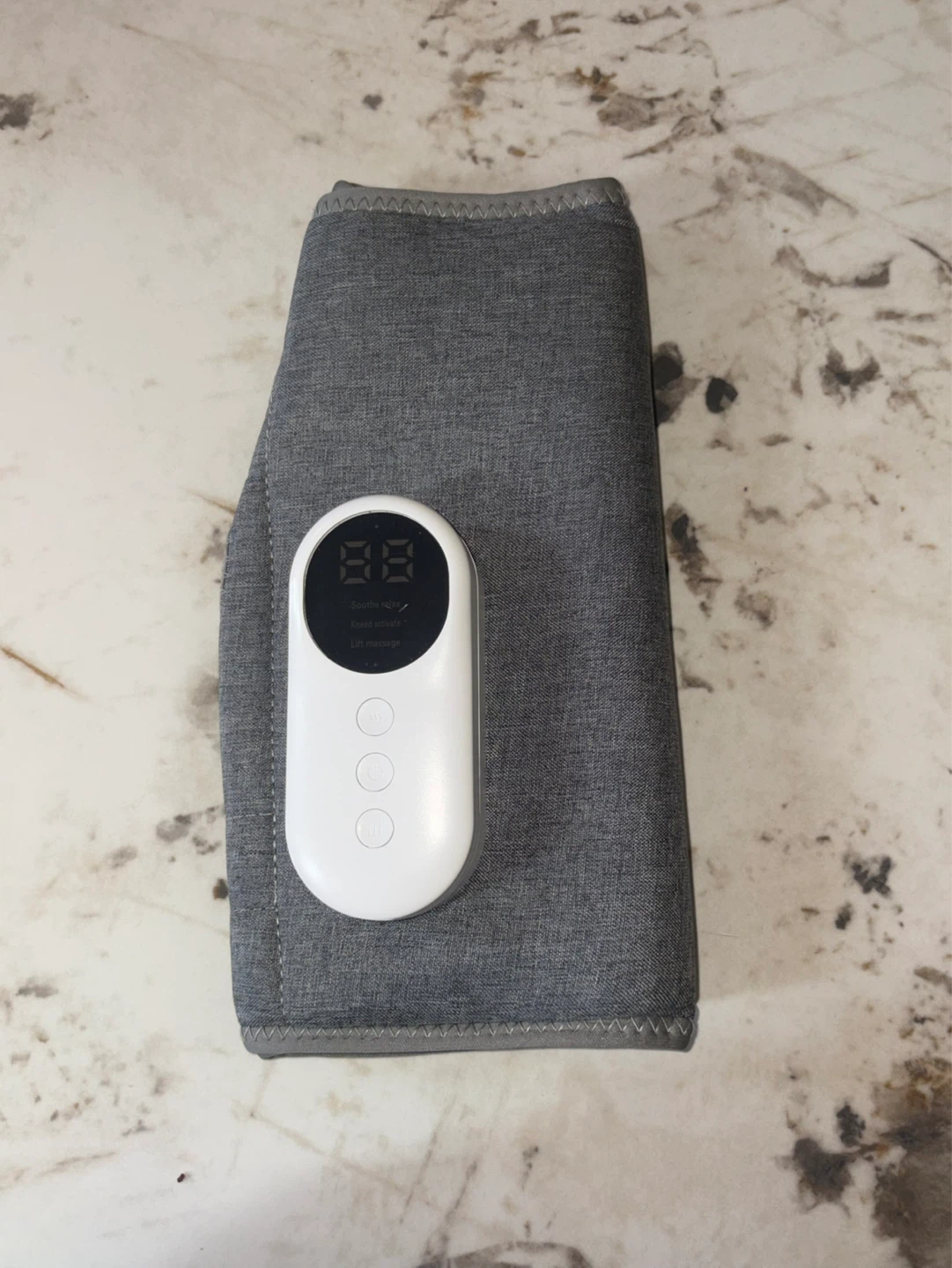 Gray Heated Massage Wrap