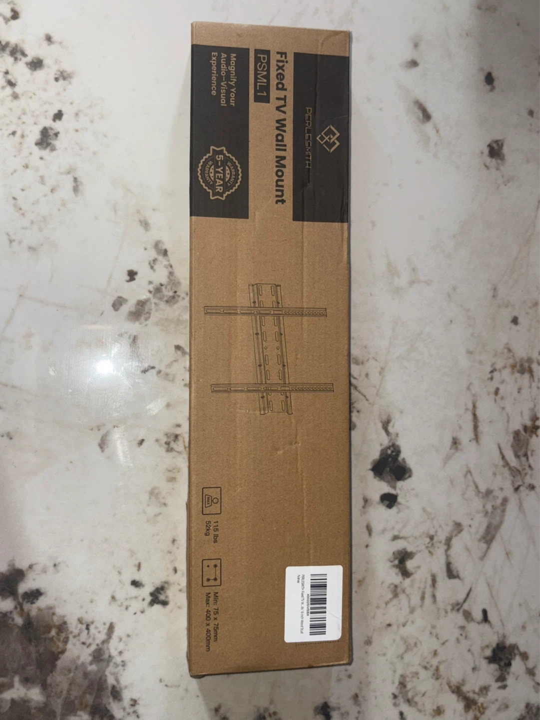 PERLESMITH Fixed TV Wall Mount PSML1