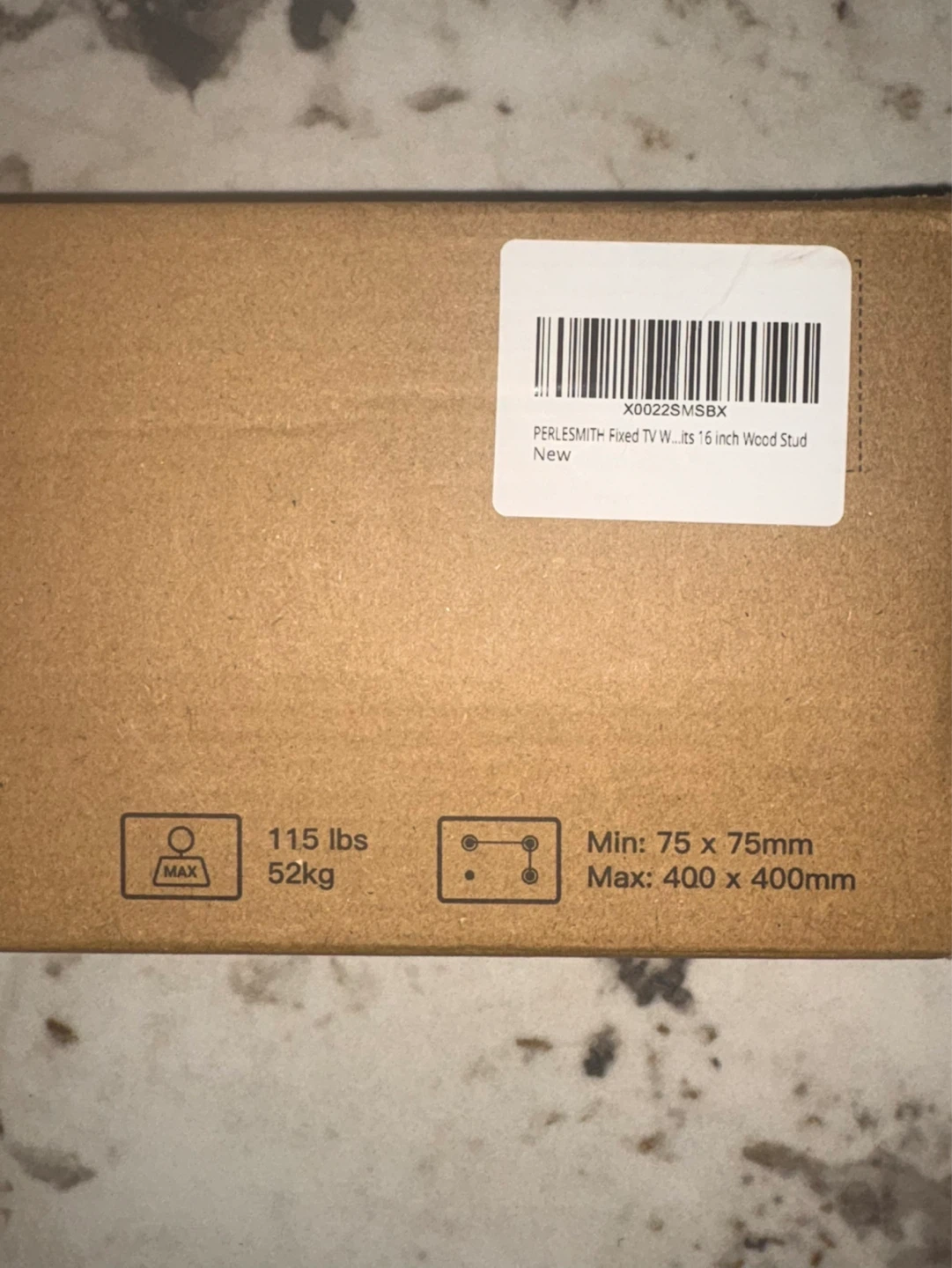 PERLESMITH Fixed TV Wall Mount PSML1 - photo 4