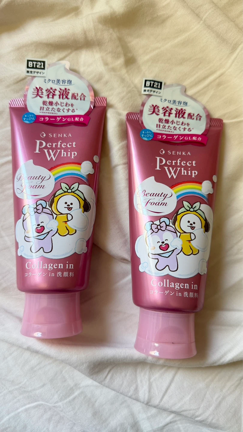 Senka Perfect Whip Beauty Foam Collagen in 2 Pack