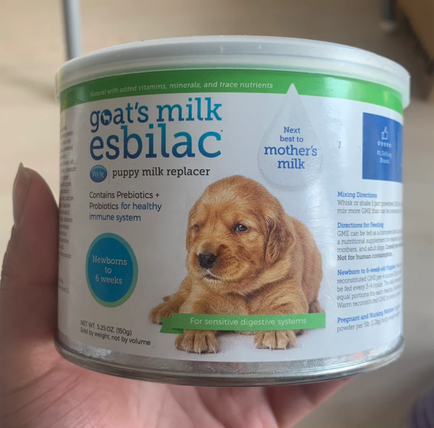 Esbilac Goat's Milk Puppy Milk Replacer 5.25 oz