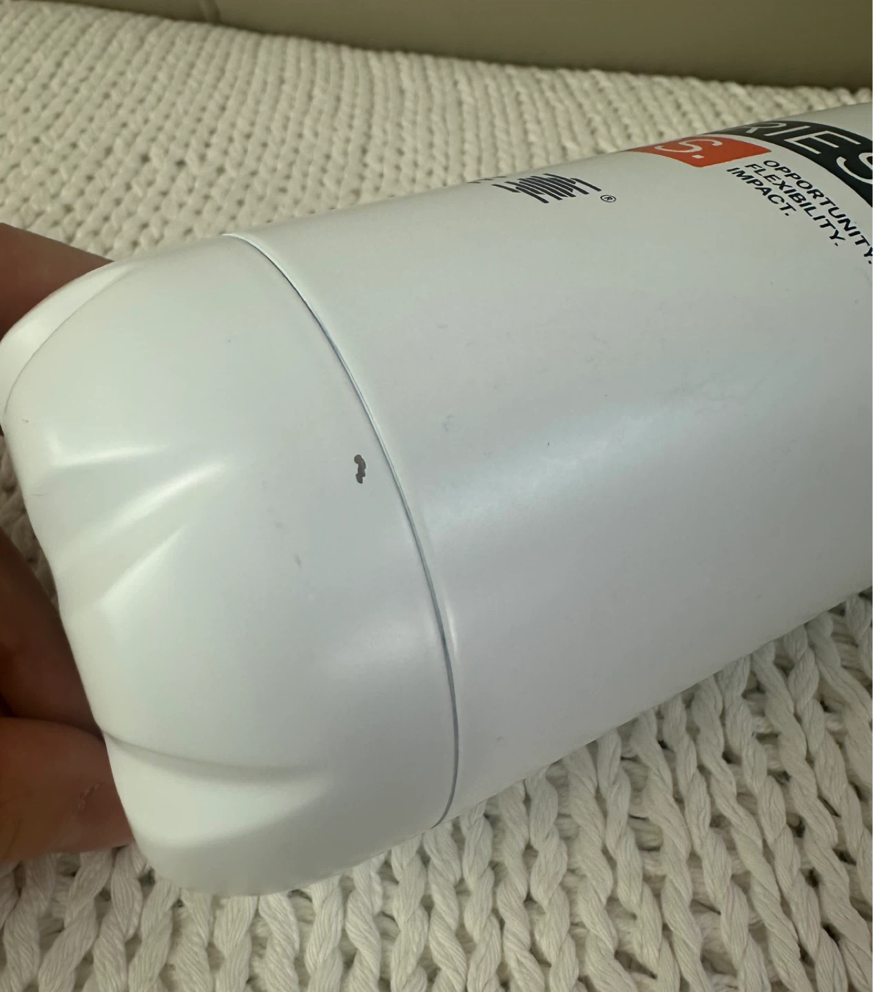 Leed's Swell-type water bottle 17oz White Insulated cold / hot - photo 4
