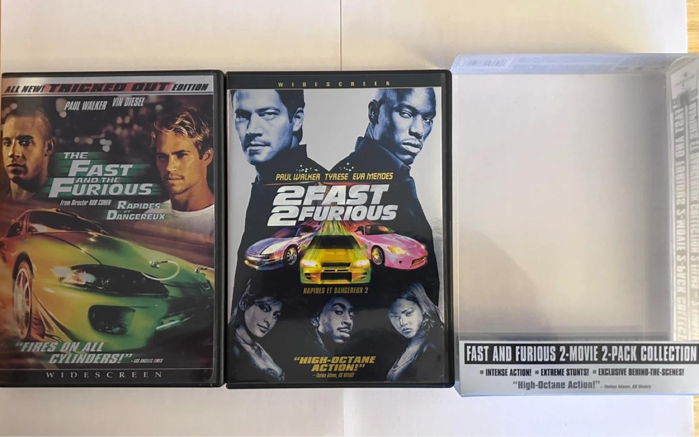 Fast & Furious 2-Movie DVD Collection