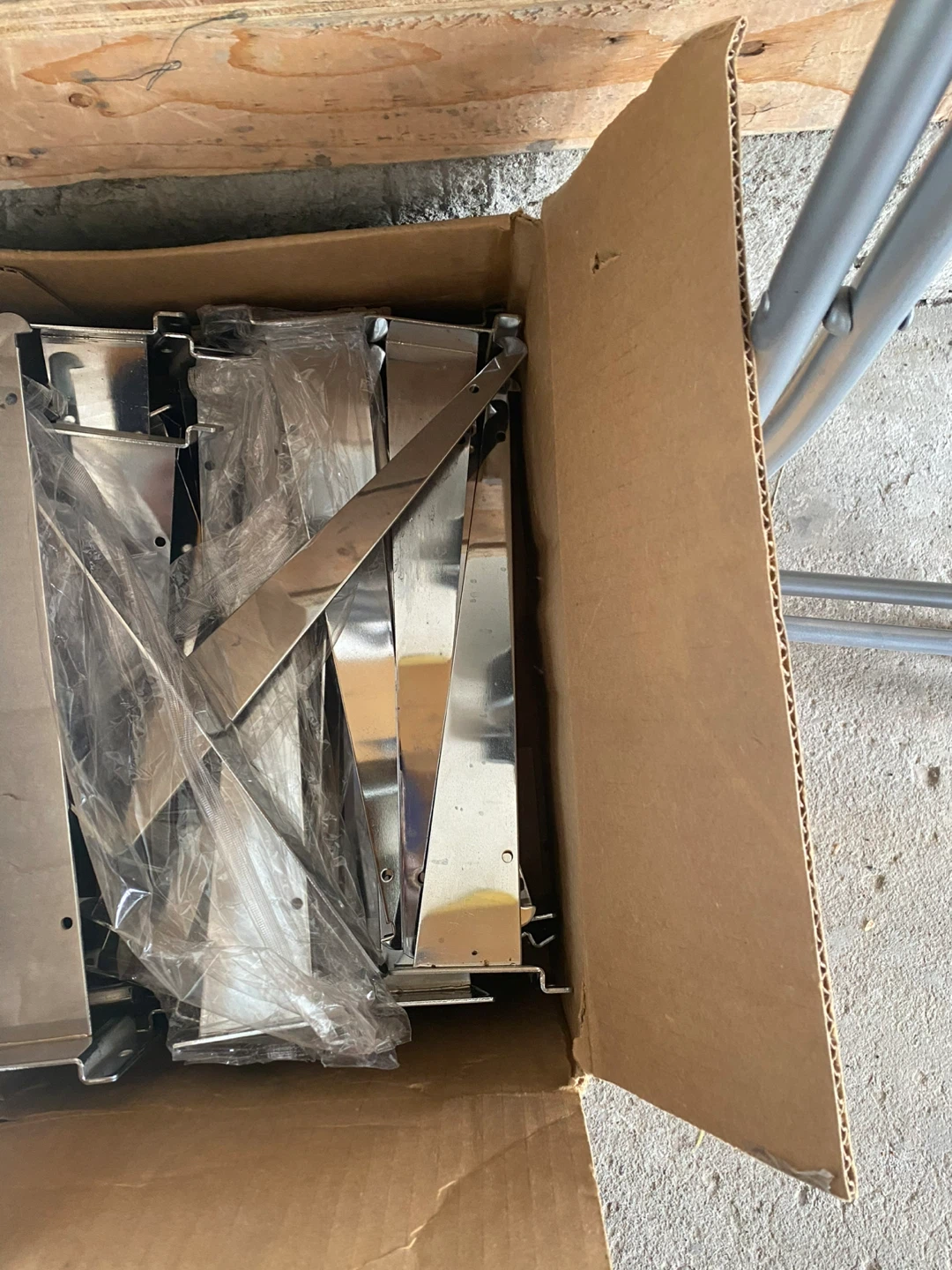 Uline 12" Shelf Bracket - Chrome - photo 5