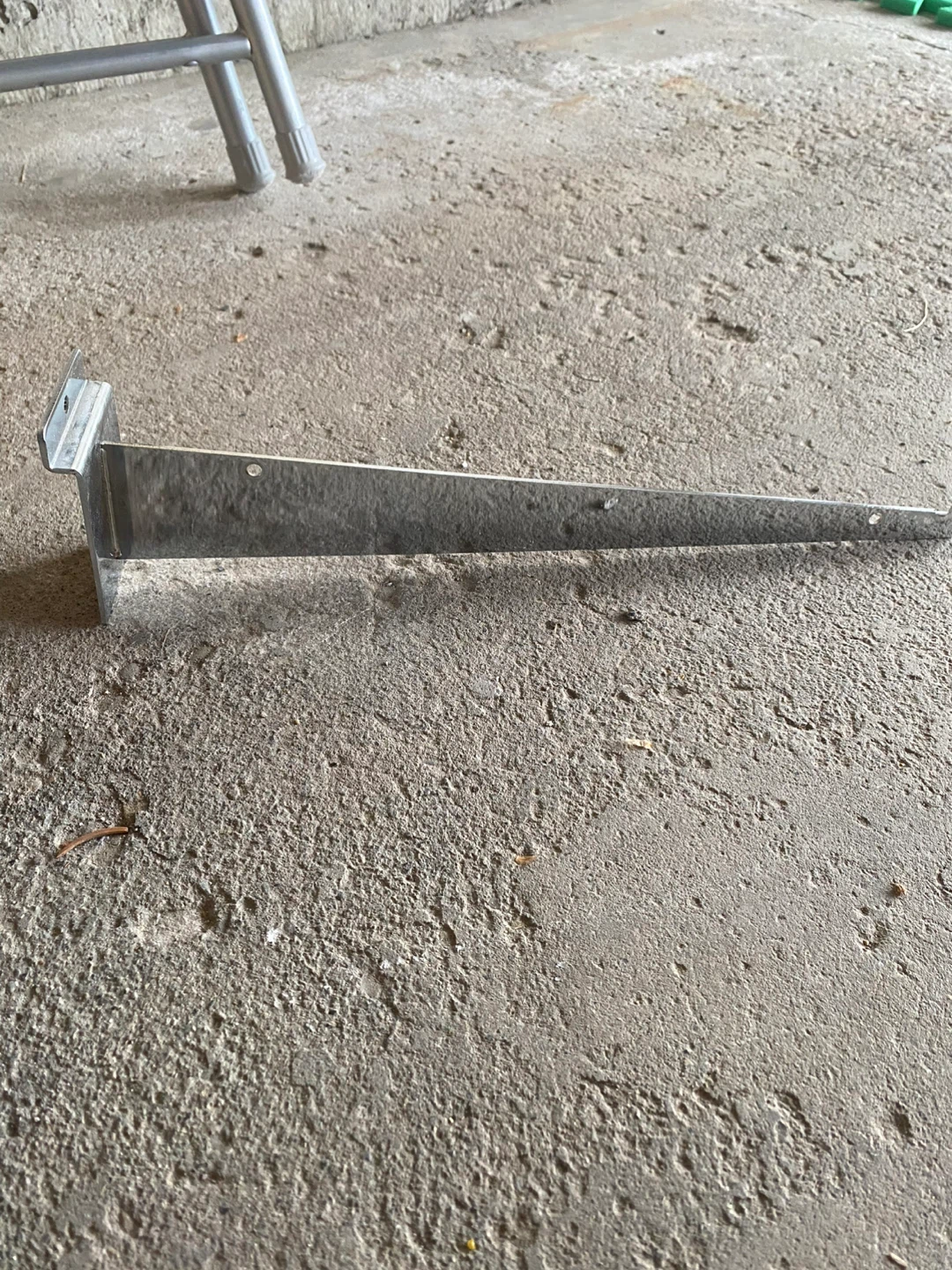 Uline 12" Shelf Bracket - Chrome - photo 3