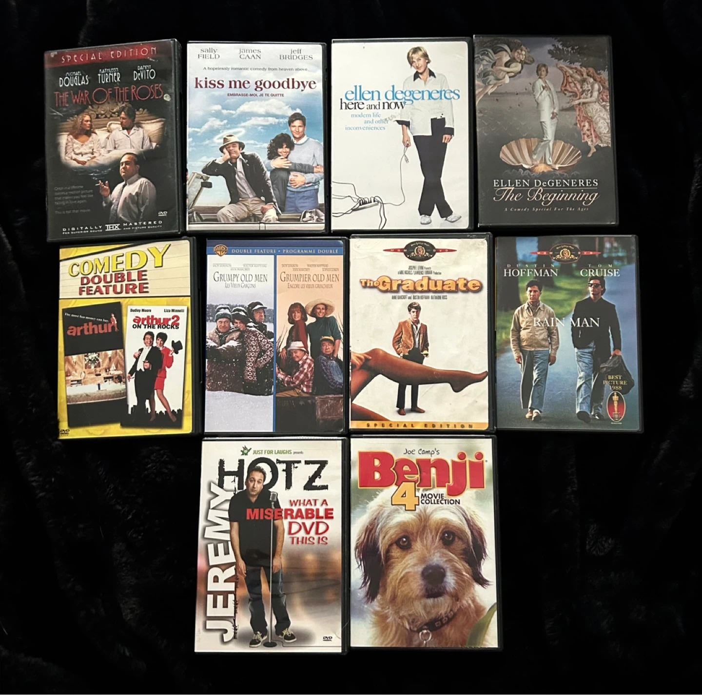 Bundle of 9 DVDs