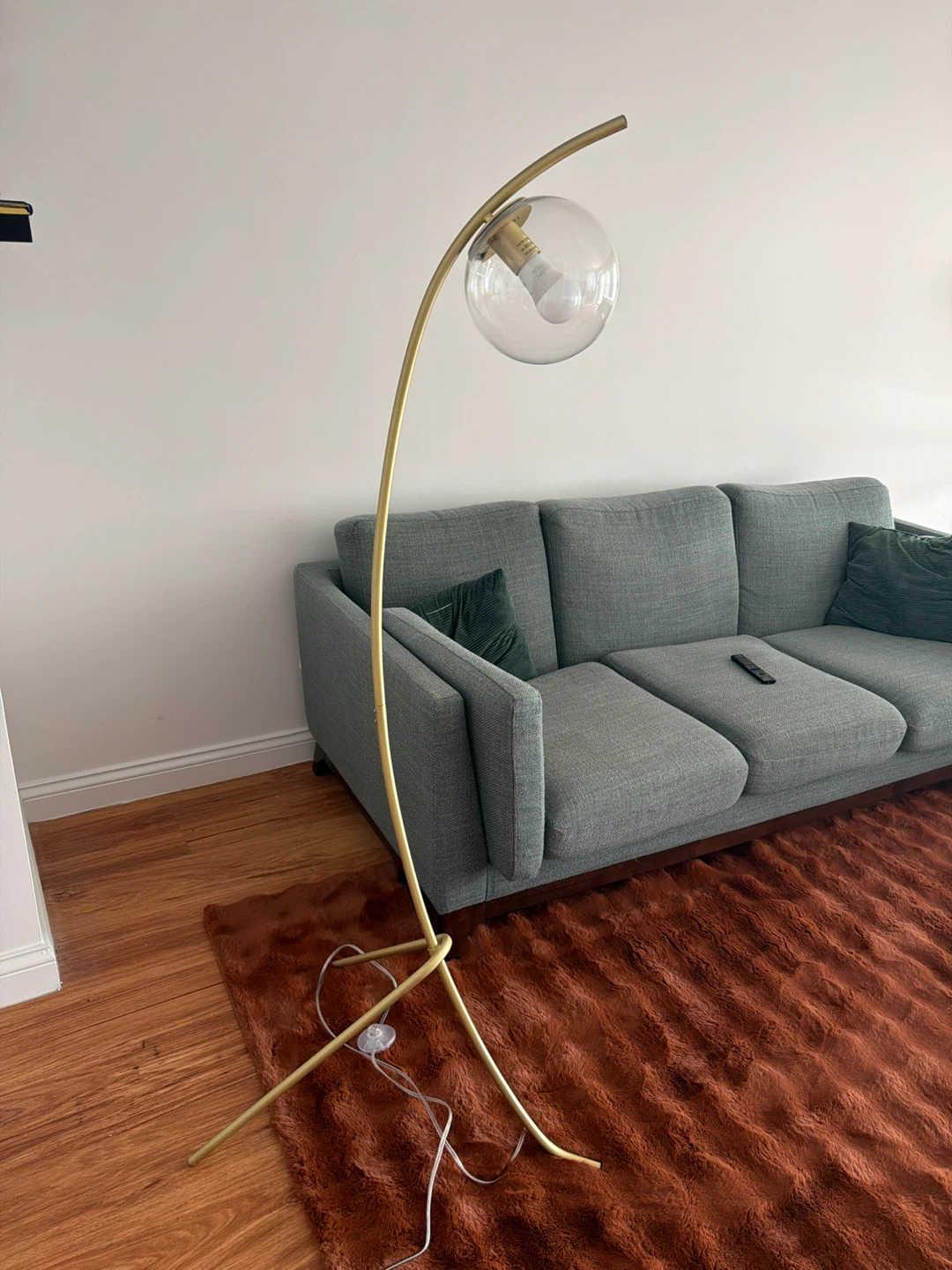 Floor Lamp - Arched Brushed Bronze