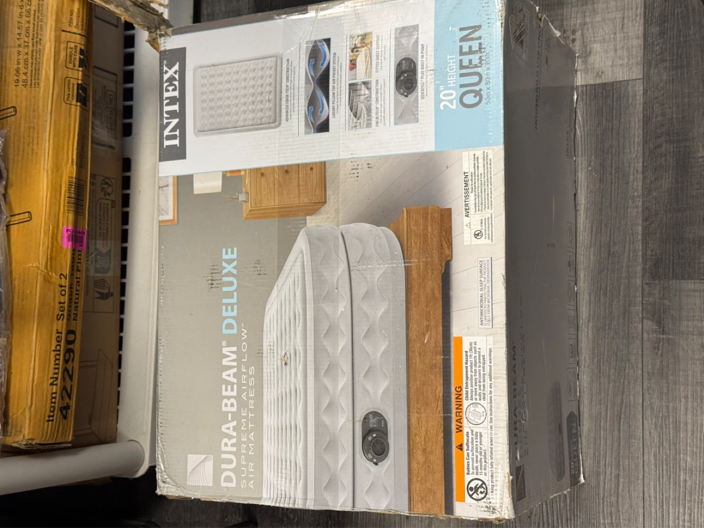 Intex Dura-Beam Queen Air Mattress - photo 2