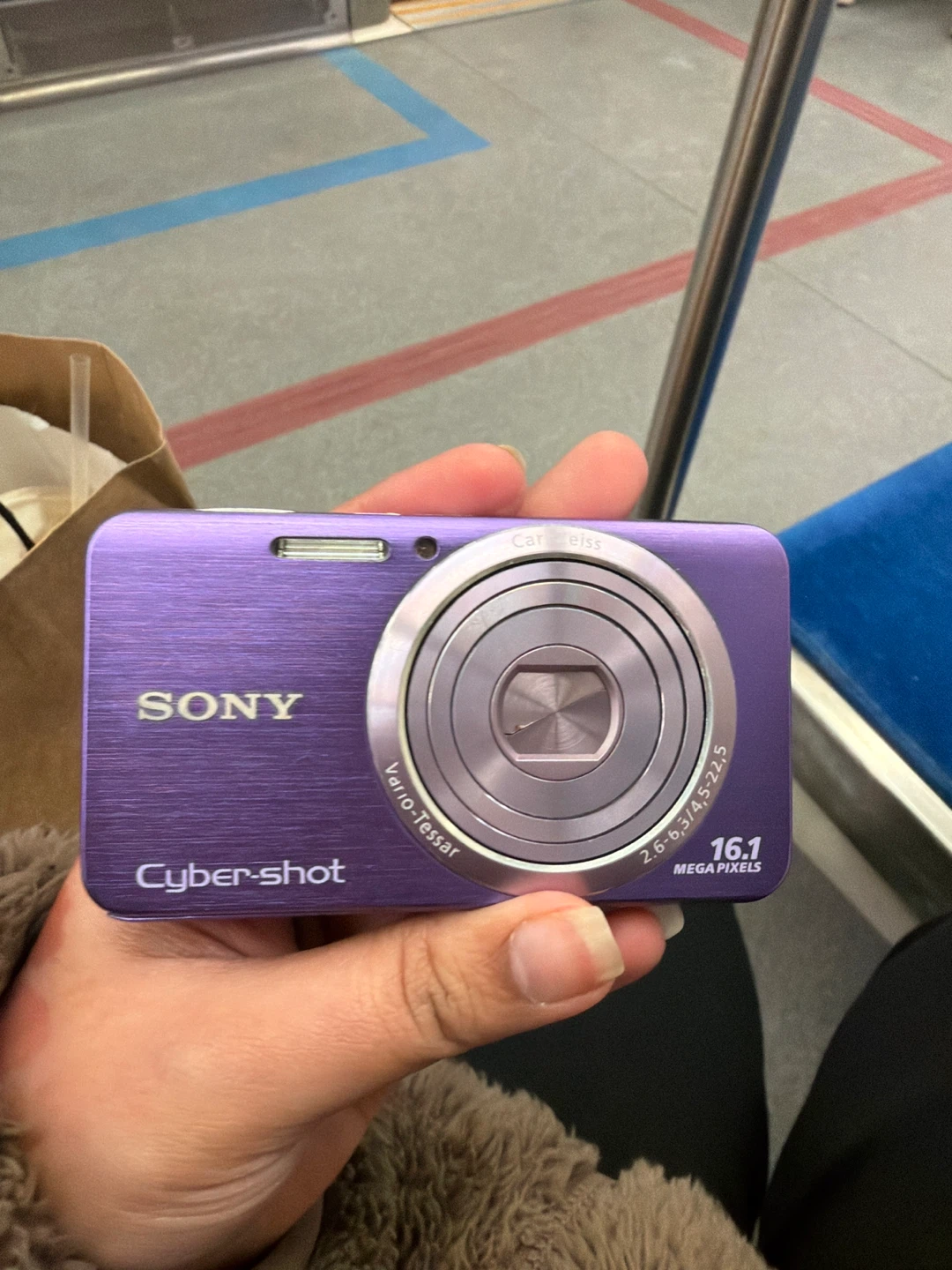 Sony Cyber-shot Digital Camera - Purple