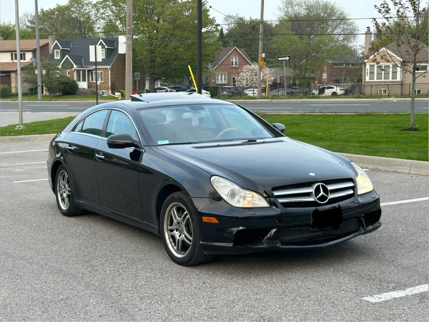 Black Mercedes-Benz CLS 550 AMG Sedan - photo 2