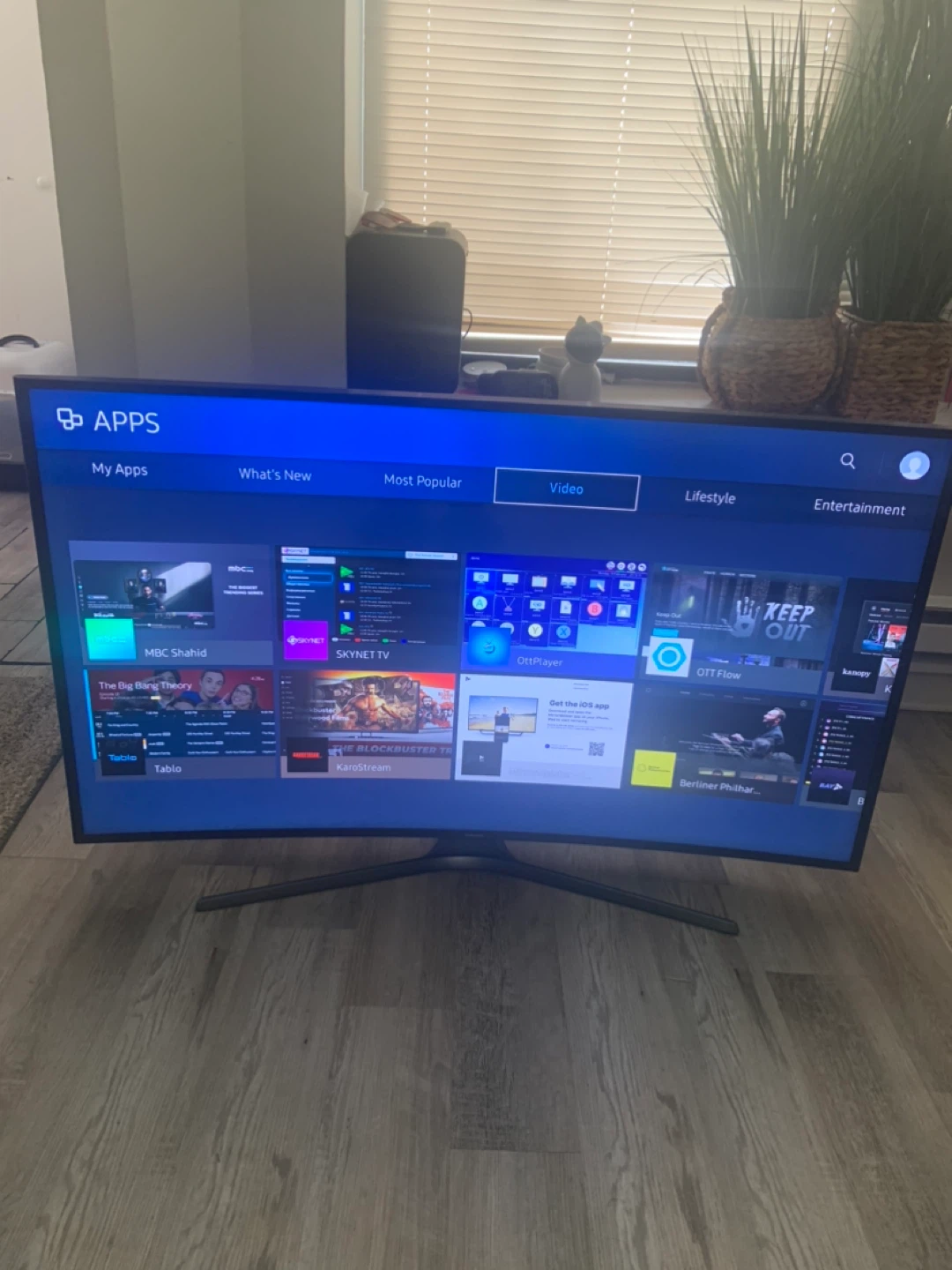 Samsung Curved Smart TV
