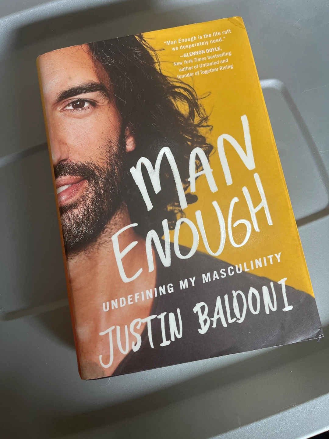 Man Enough: Undefining My Masculinity by Justin Baldoni Book