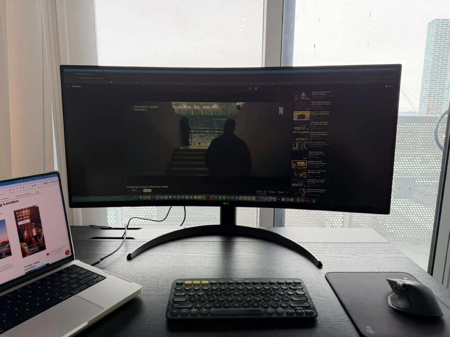 LG 34" 34WP65C-B UltraWide QHD Monitor