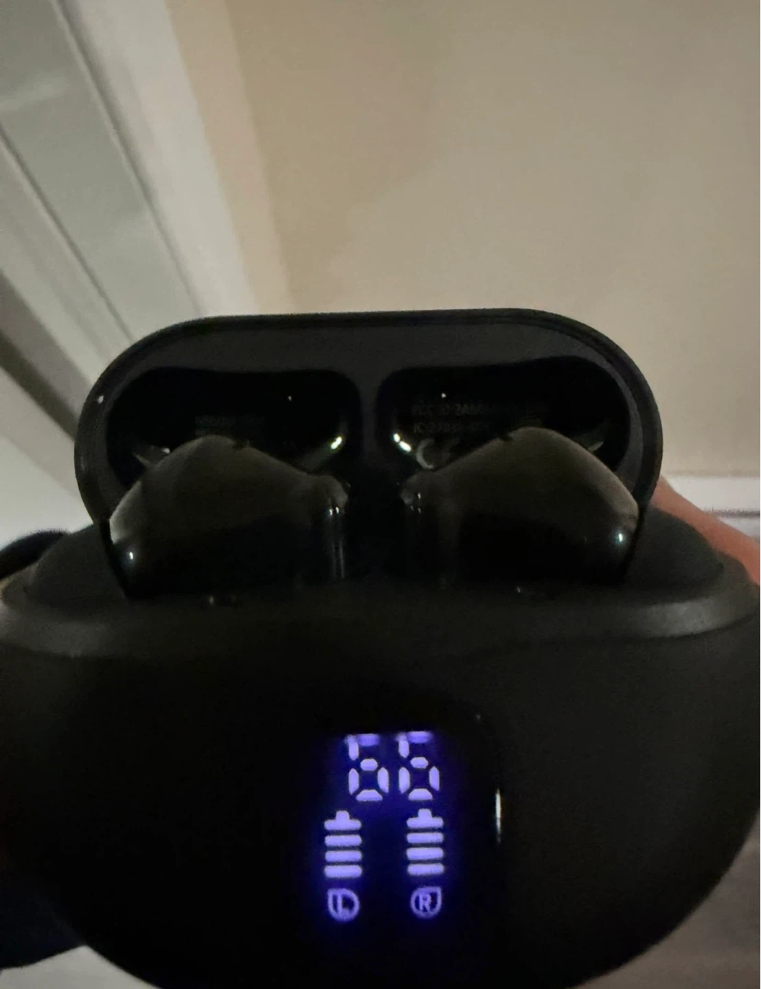 True Wireless Stereo Earbuds - Model S66, Black