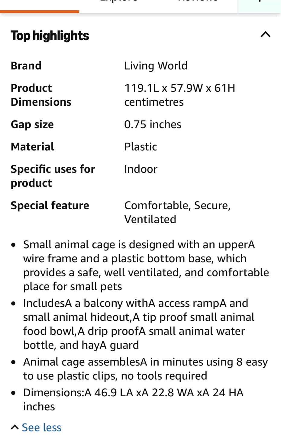 Living World Deluxe Habitat Small Animal Cage - photo 4