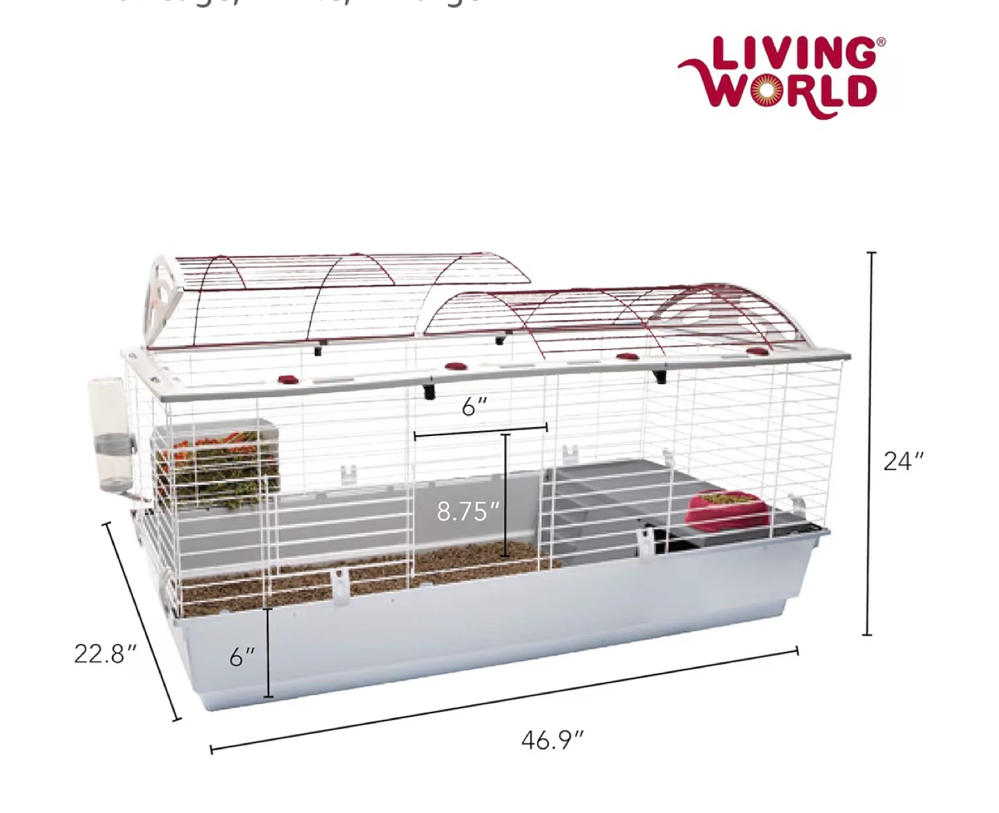 Living World Deluxe Habitat Small Animal Cage - photo 2