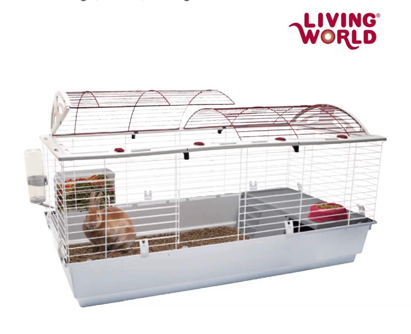 Living World Deluxe Habitat Small Animal Cage