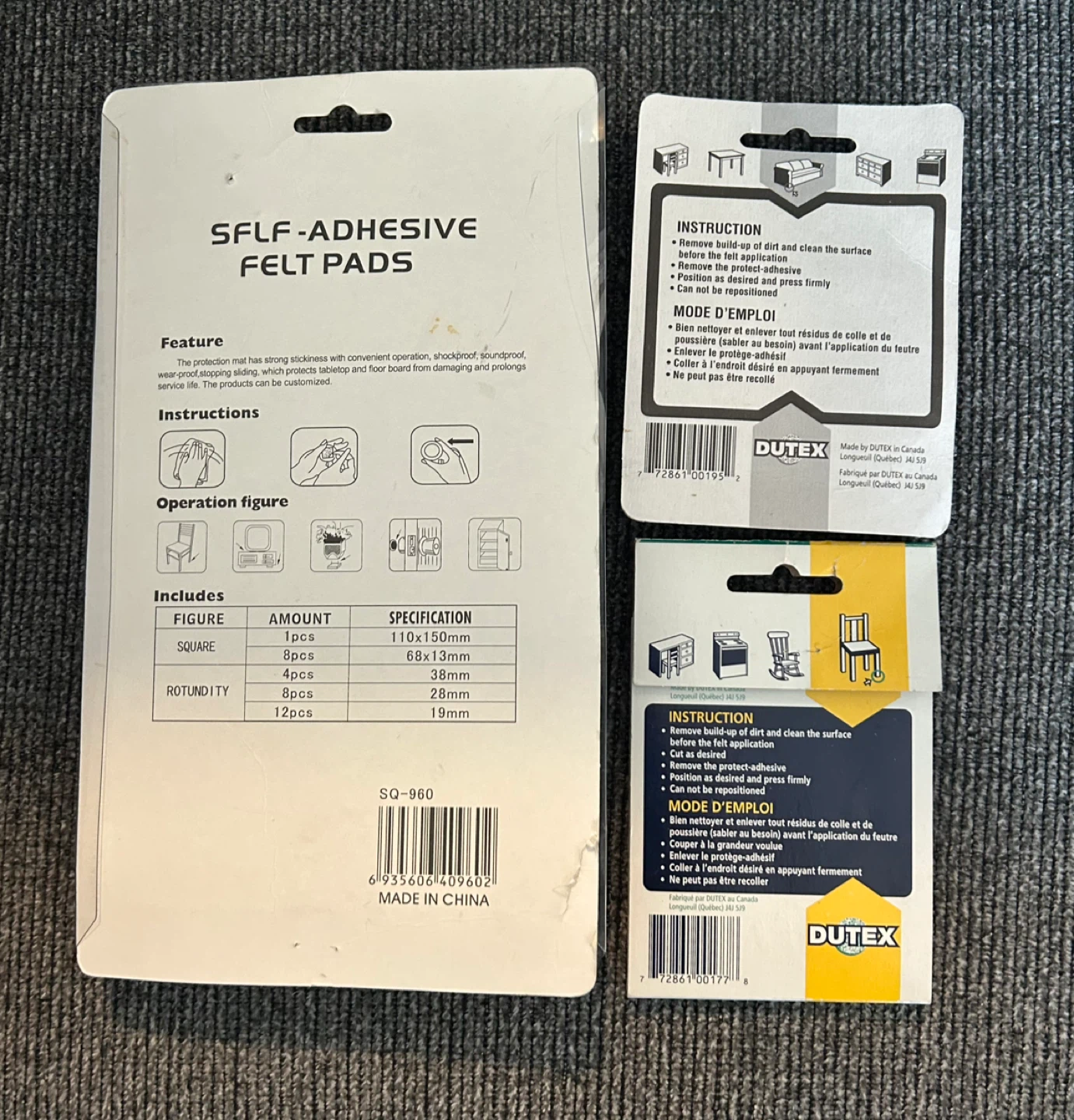 Self-Adhesive Felt Pads & Round Furniture Protectors - photo 2