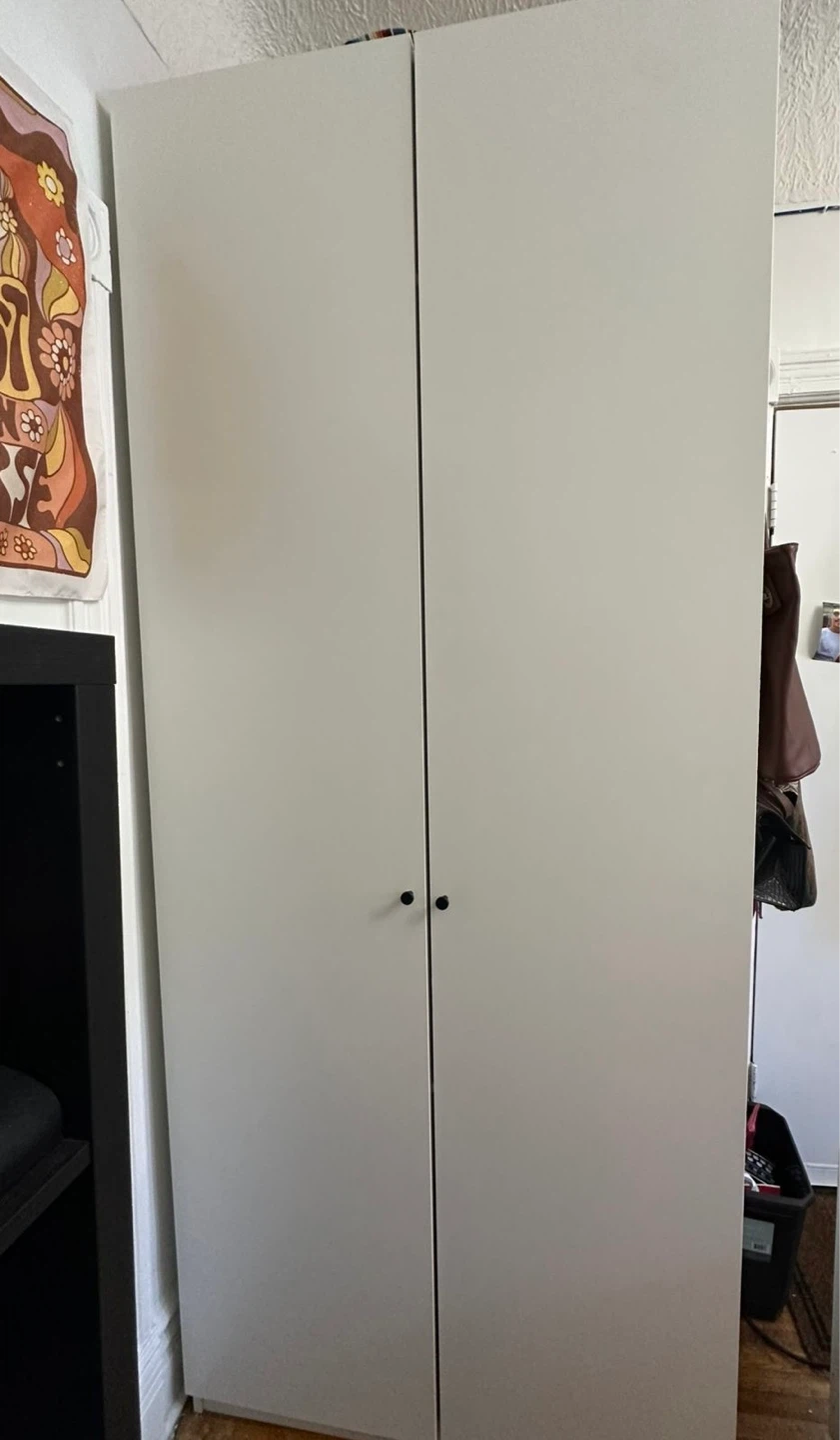 IKEA PAX Wardrobe White 100x58x236 cm
