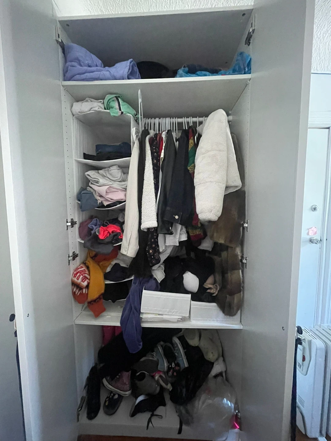 IKEA PAX Wardrobe White 100x58x236 cm - photo 4