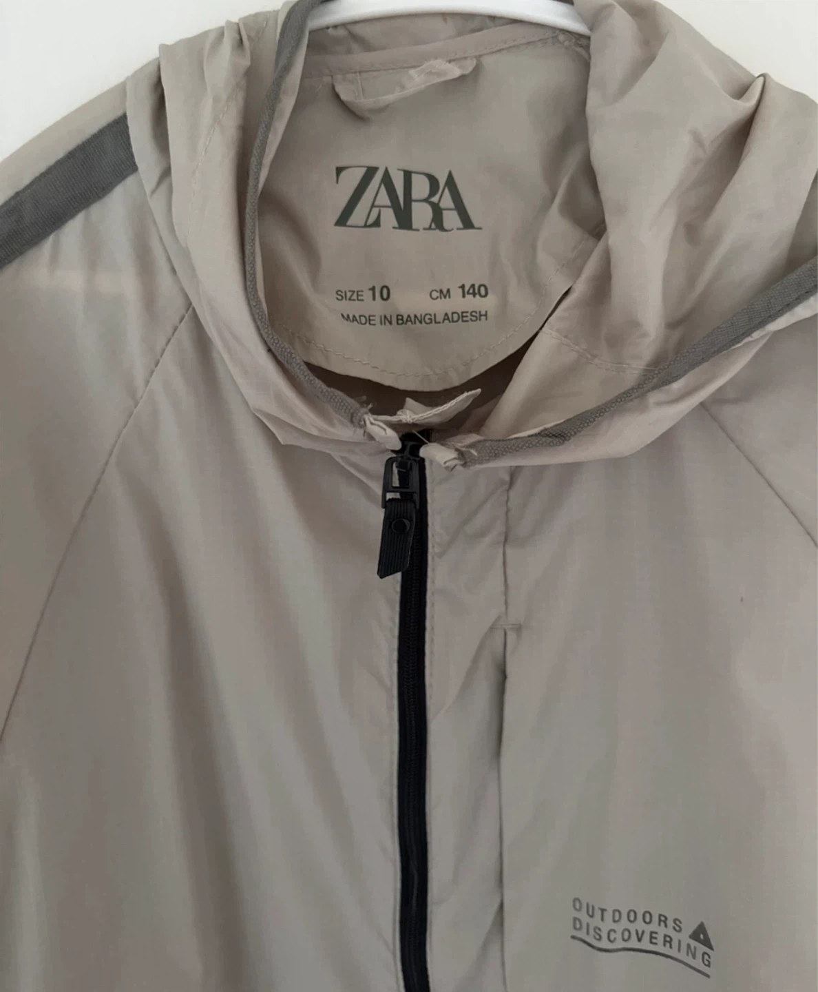 ZARA Kids Lightweight Hooded Jacket Size 10