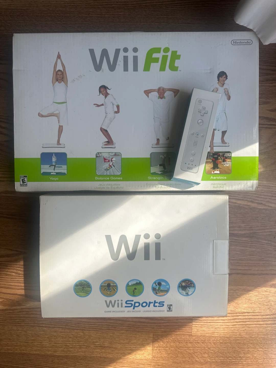 Nintendo Wii Fit Bundle with Wii Sports