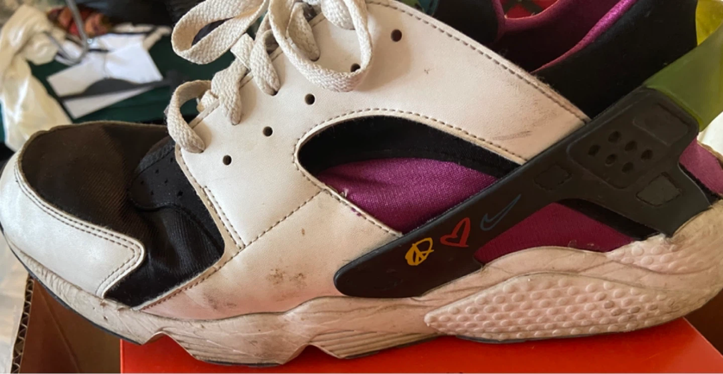 Nike Air Huarache DM8152-100 Sneakers - Size 14 - photo 3