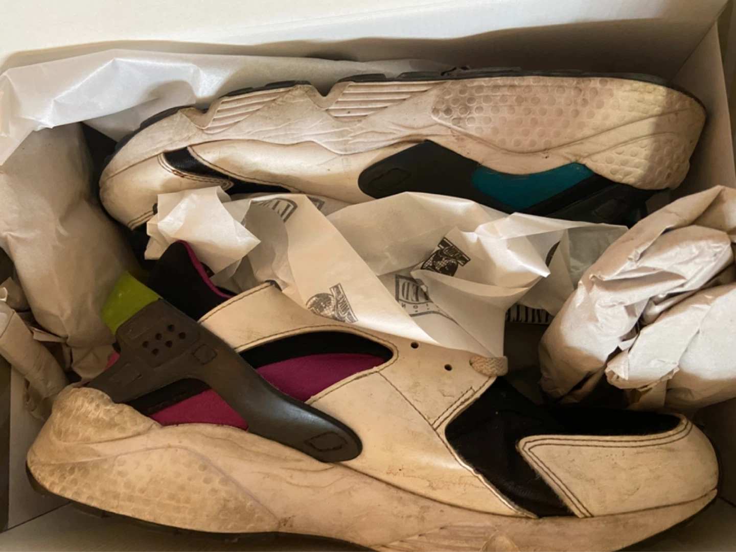 Nike Air Huarache DM8152-100 Sneakers - Size 14 - photo 5