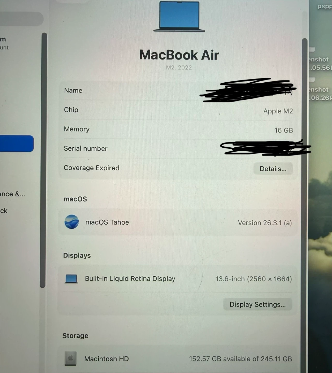 Apple MacBook Air M2 (FINAL PRICE) 16GB RAM, 256GB SSD - photo 5