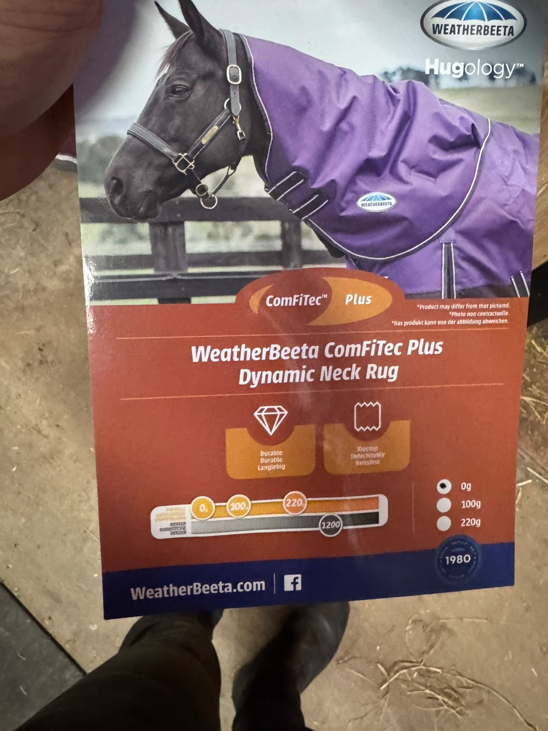 WeatherBeeta ComFiTec Plus Dynamic Neck Rug - Medium - photo 2