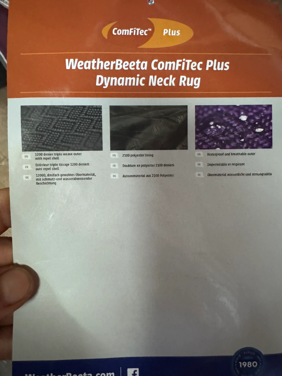WeatherBeeta ComFiTec Plus Dynamic Neck Rug - Medium - photo 4