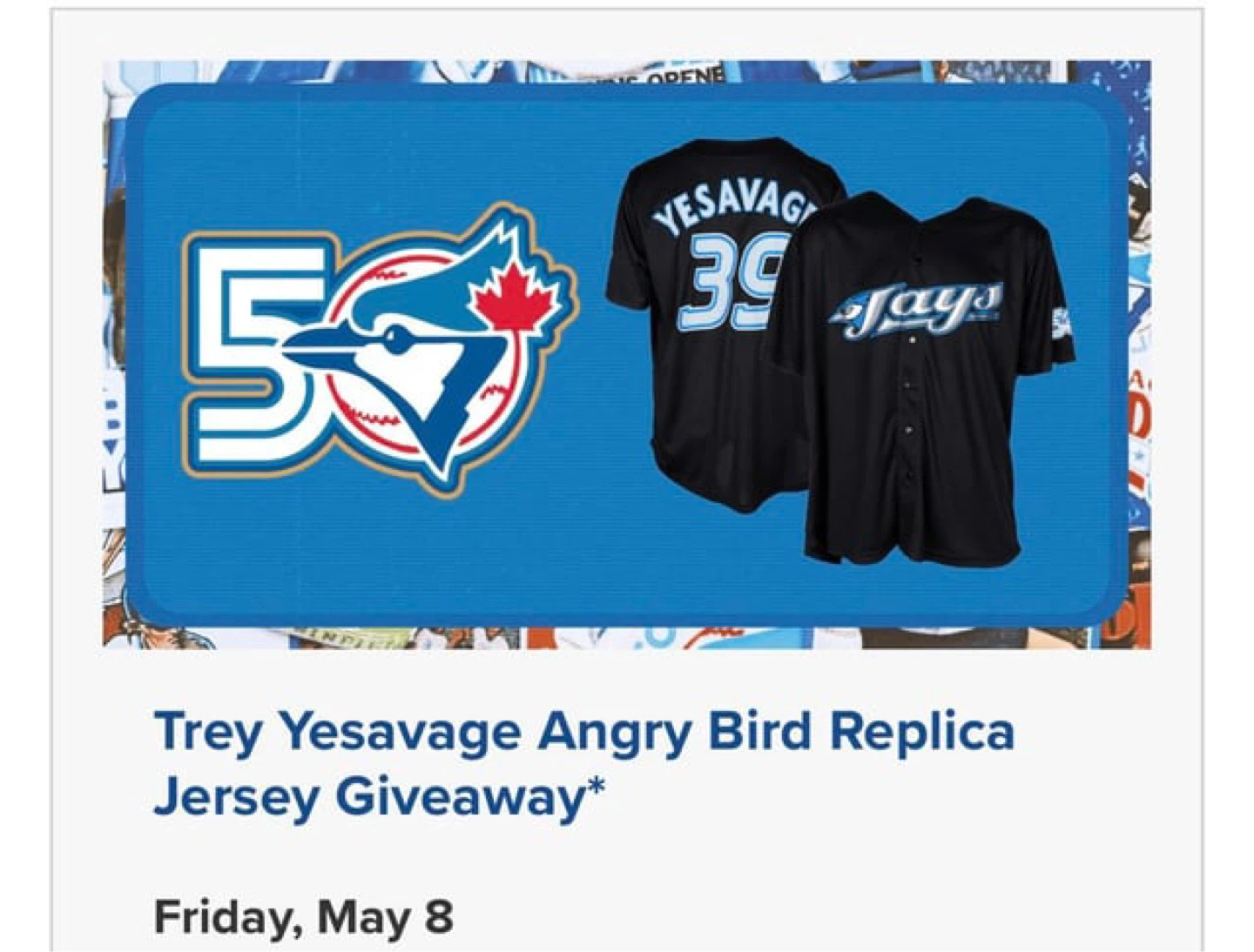 Toronto Blue Jays Trey Yesavage Replica Jersey