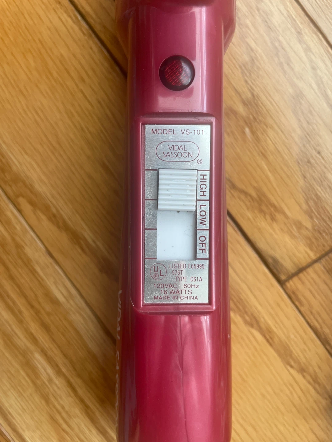 Vidal Sassoon VS-101 Curling Iron - photo 2