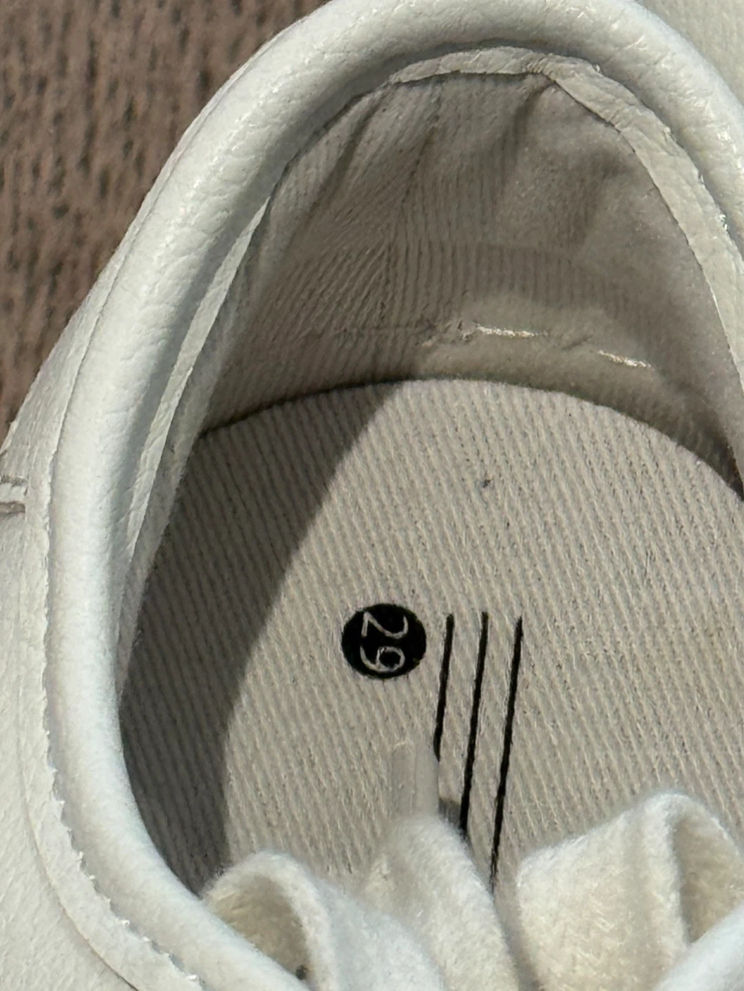 Zara White Lace-Up Sneakers - Size 25 - photo 4
