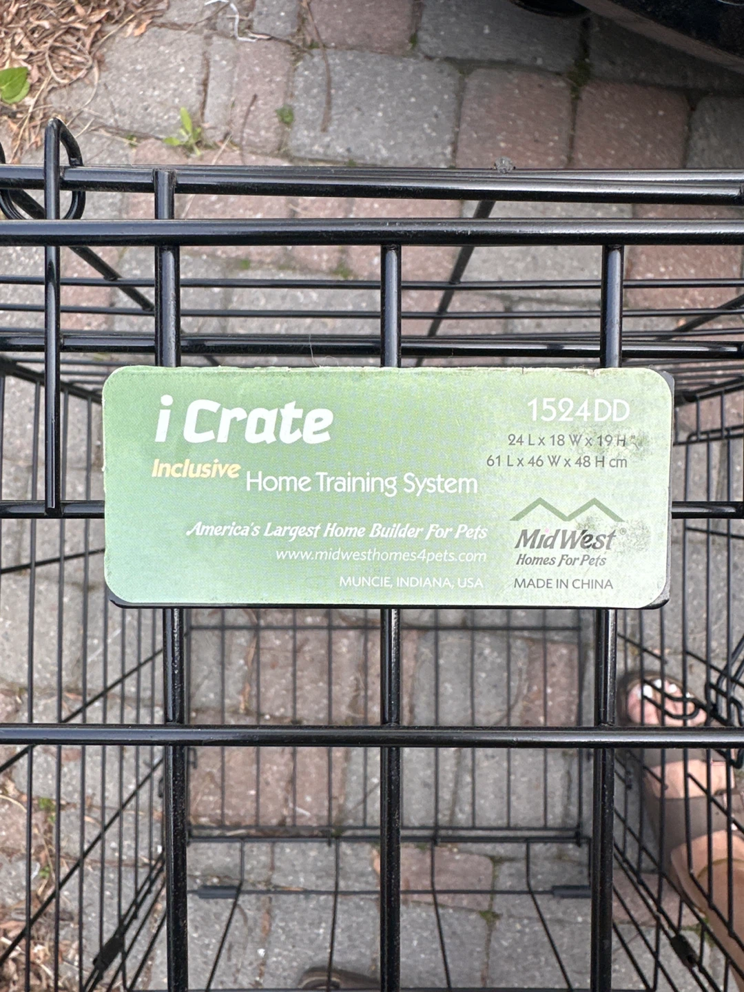 iCrate Dog Crate 24 x 18 x 19 inches - photo 2