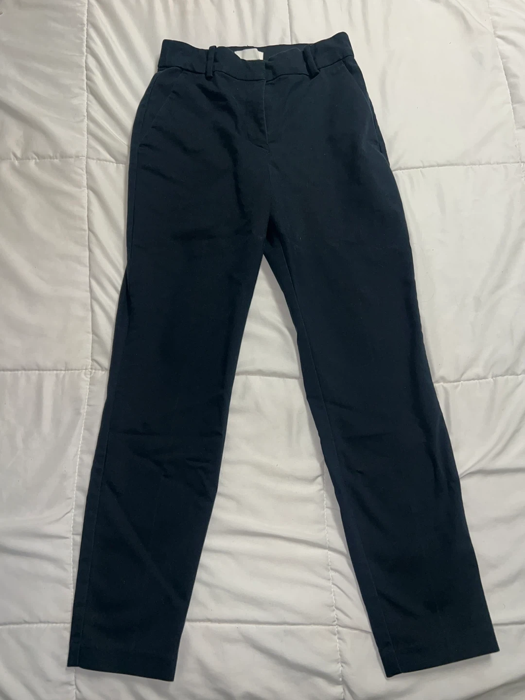 H&M Women's Navy Slacks Size US 4 - photo 2