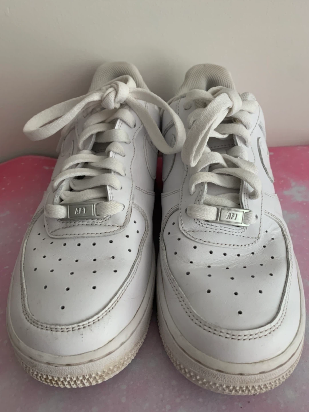 Nike Air Force 1 Low White Sneakers - photo 2