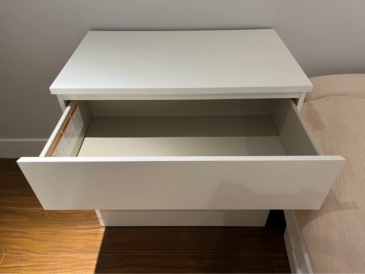 White IKEA MALM Dresser - photo 5