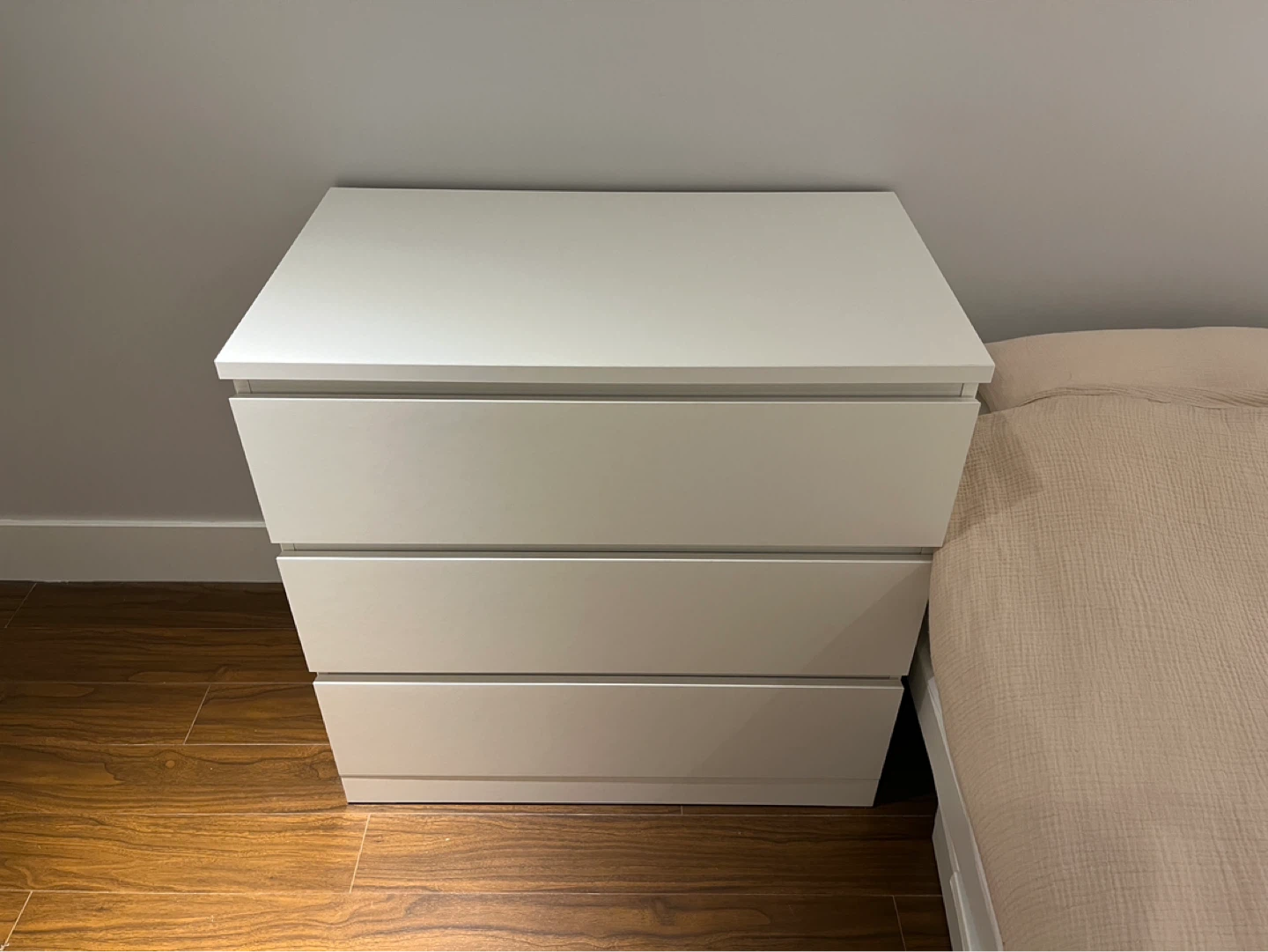White IKEA MALM Dresser - photo 2