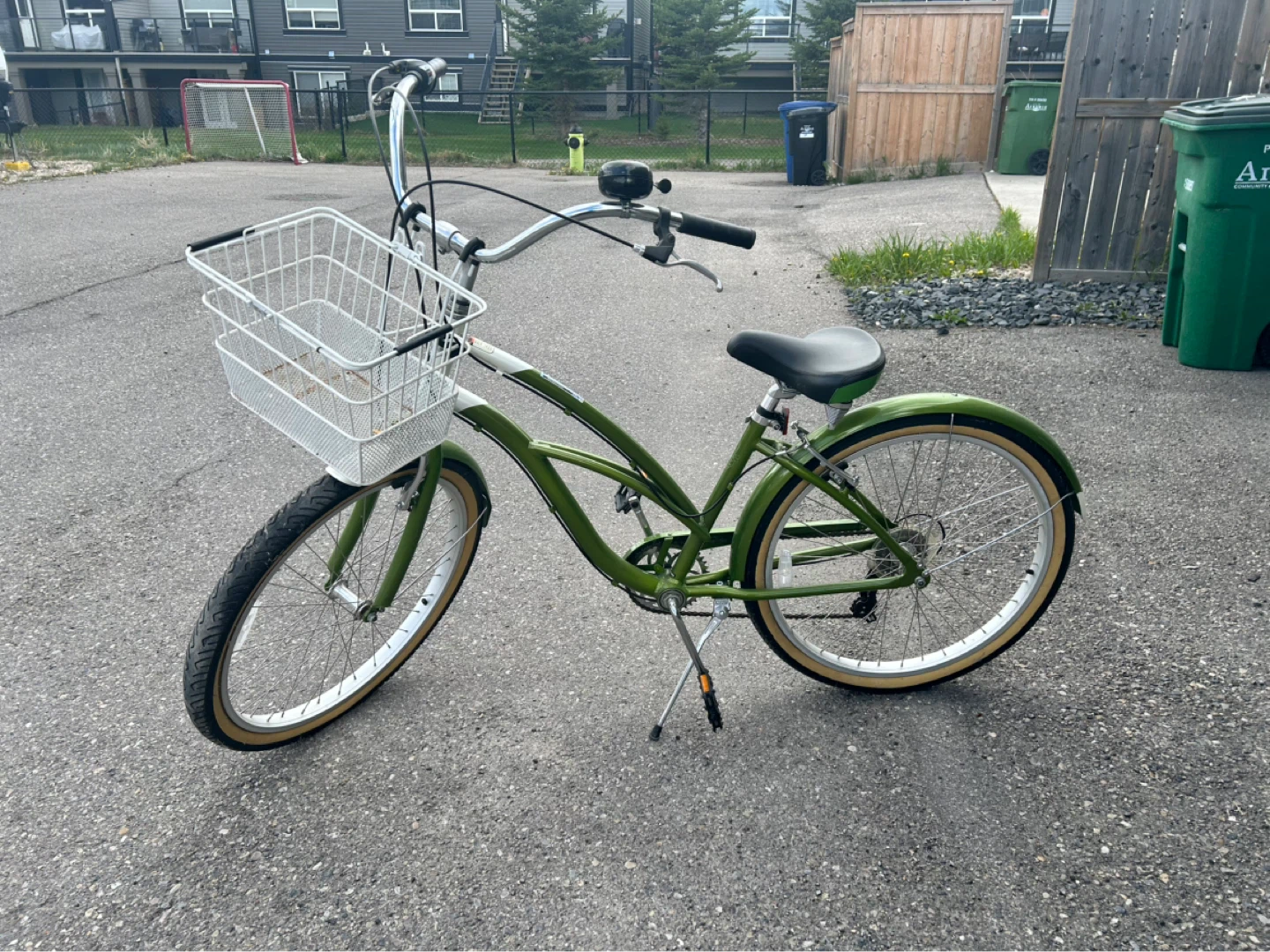 Raleigh Cruiser Bike with Basket