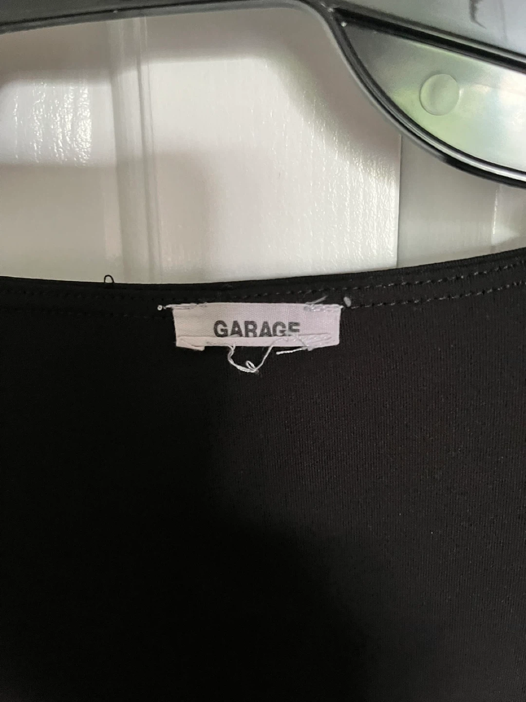 GARAGE Black Long Sleeve Top - Size Medium - photo 3