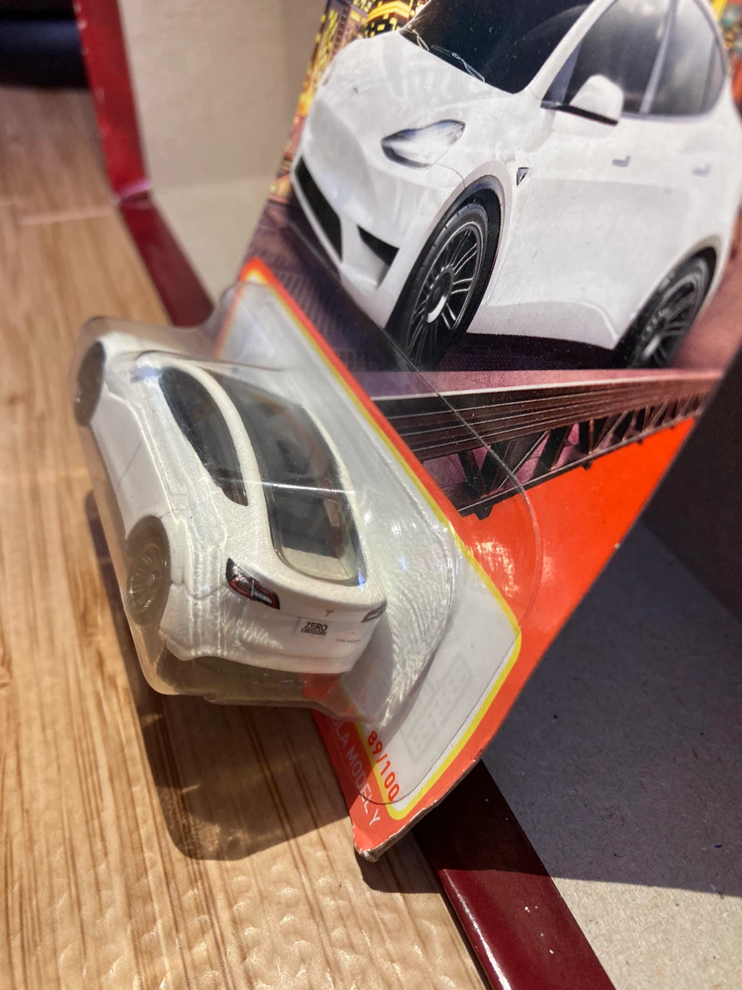Matchbox / Tesla Model Y / White - photo 3