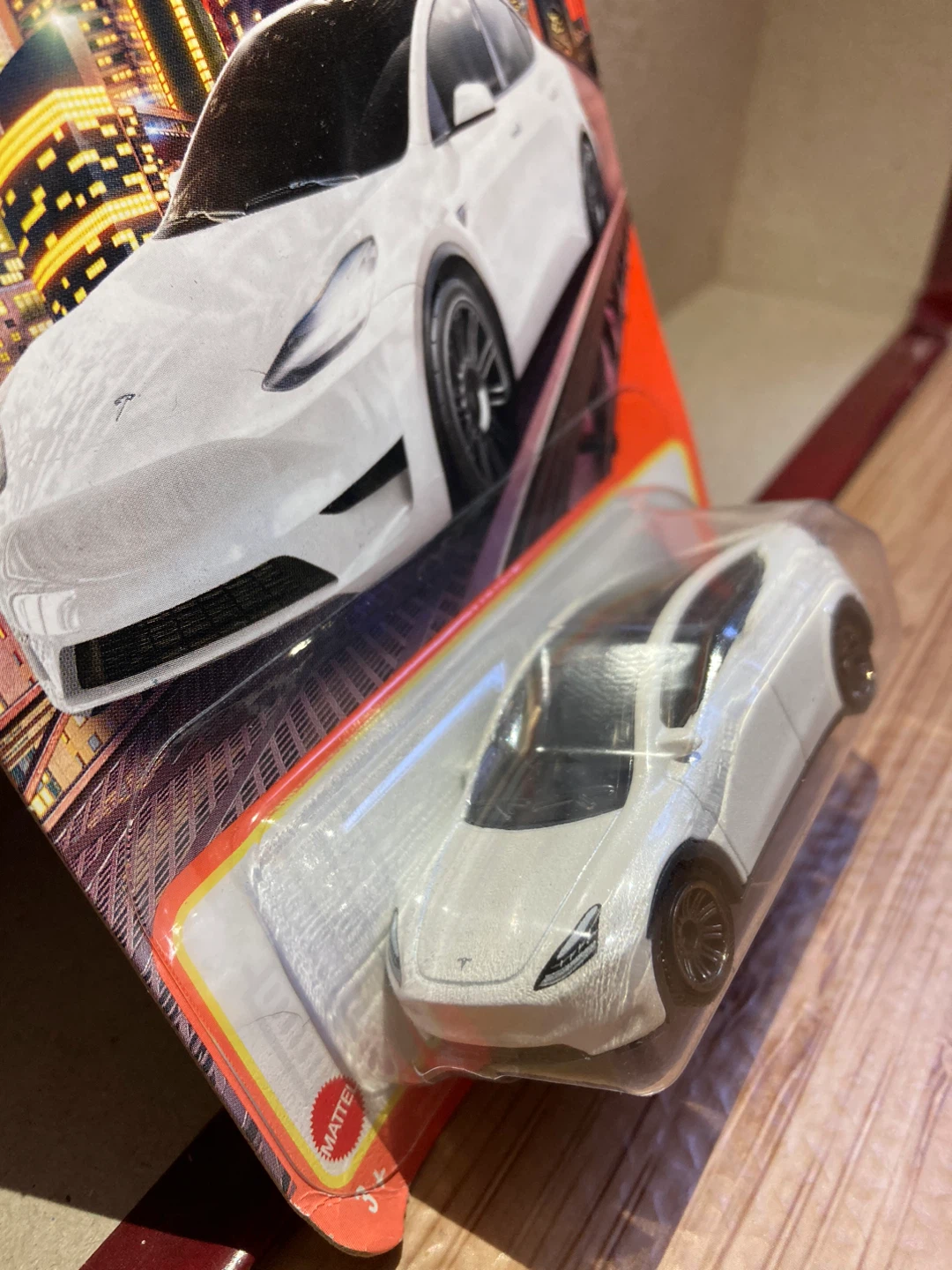 Matchbox / Tesla Model Y / White - photo 2
