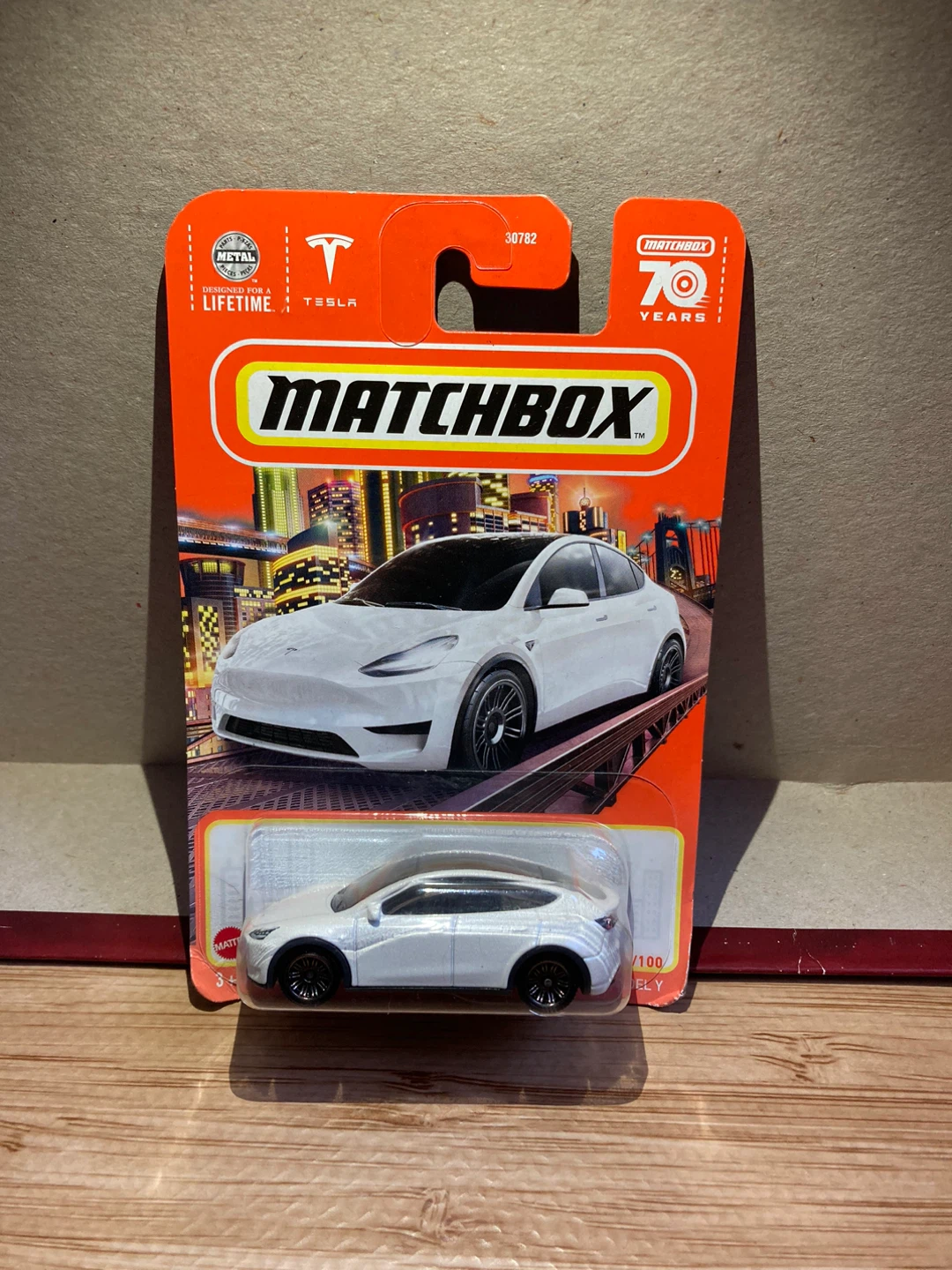 Matchbox / Tesla Model Y / White