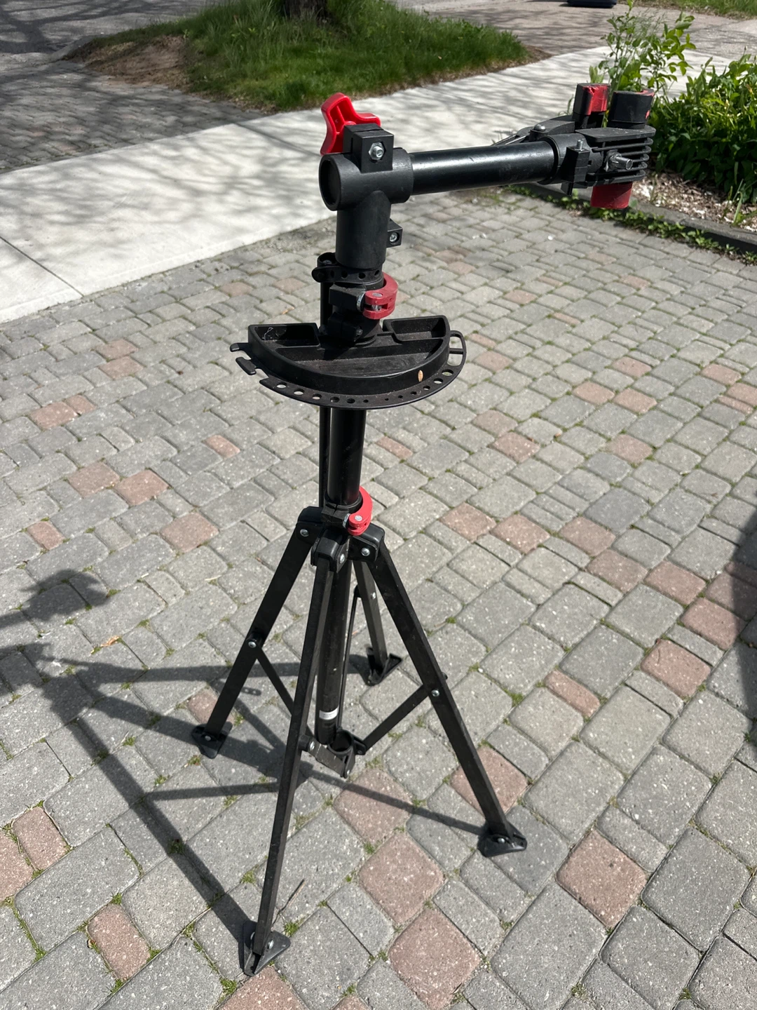 Black Bike Repair Stand