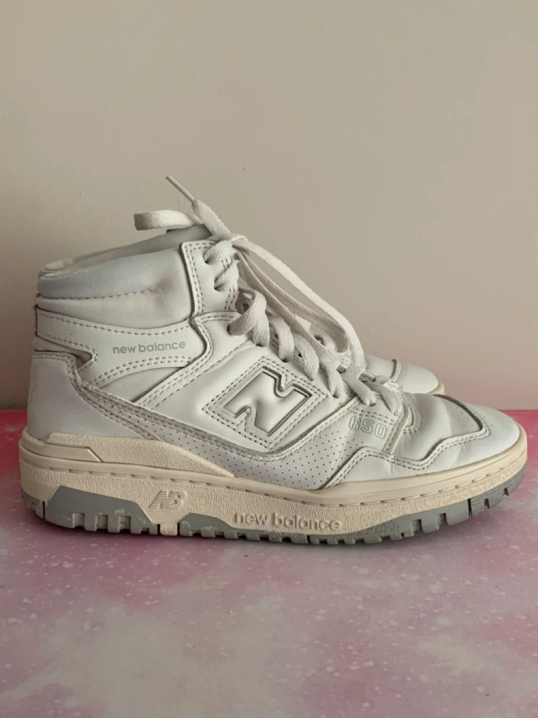 New Balance 550 High-Top Sneakers
