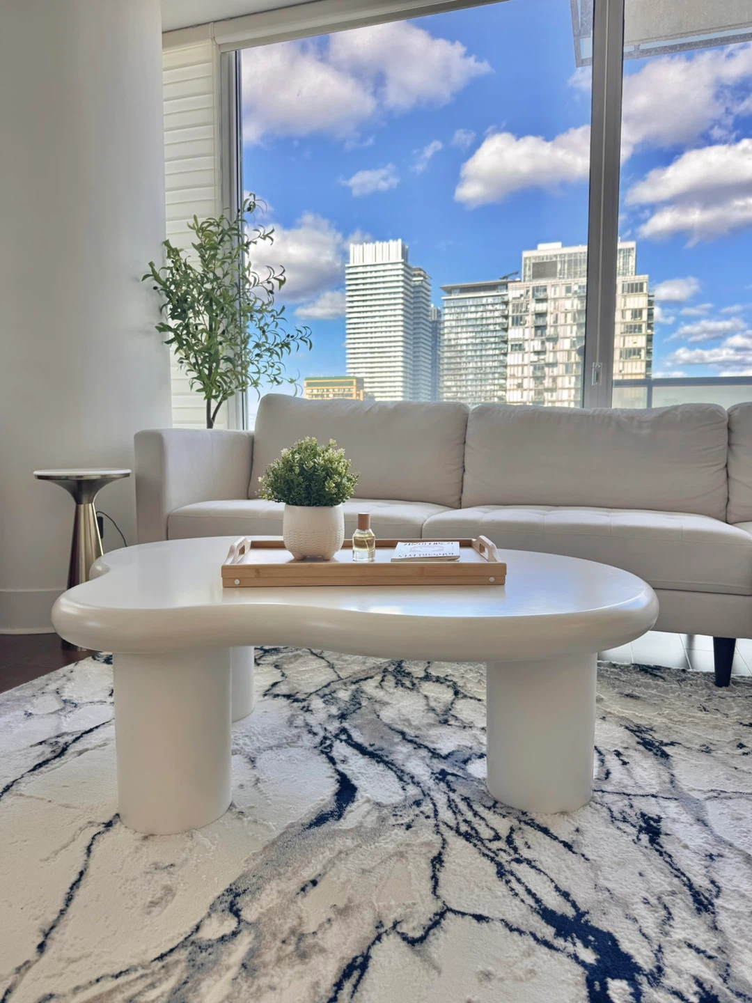 Cloud Shape Coffee Table - Large 120cm